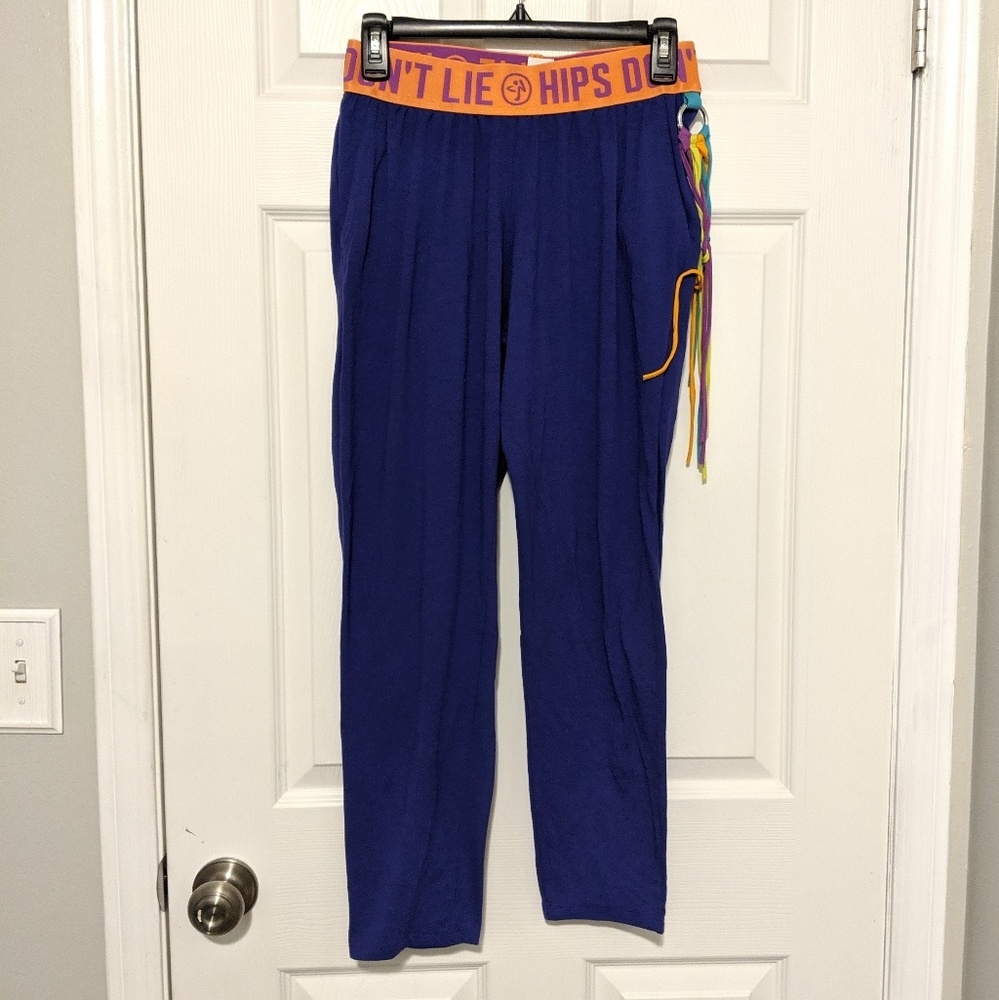 Zumba Wear Small Spicy Purple Pants Hips Don't Lie